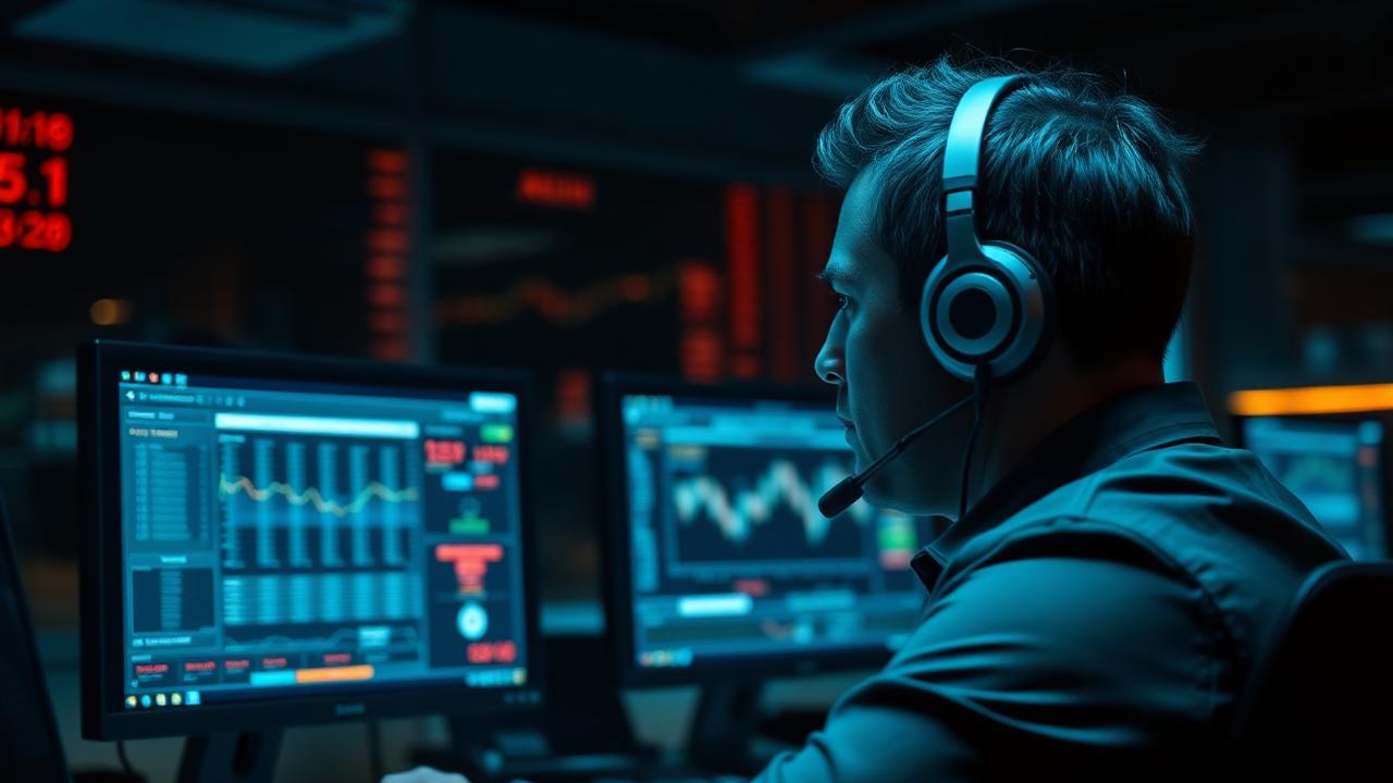 Financial services team on compliant recorded phone calls